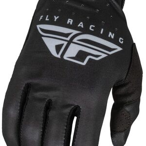 Fly Racing Black Gloves AS NWT